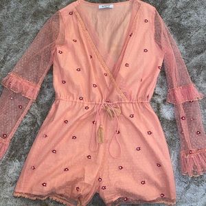 Lace romper